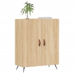 Credenza Rovere Sonoma 69,5x34x90 cm in Legno Multistrato