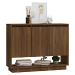 Credenza Rovere Marrone 97x31x75 cm in Truciolato