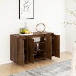 Credenza Marrone Sonoma 120x41x75 cm in Truciolato