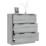 Credenza Grigio Sonoma 60x30x70 cm in Legno Multistrato