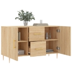 Credenza Rovere Sonoma 100x36x60 cm in Legno Multistrato