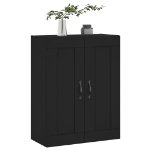 Mobile a Parete Nero 69,5x34,90 cm in Legno Multistrato