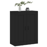 Mobile a Parete Nero 69,5x34,90 cm in Legno Multistrato