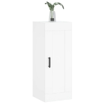 Mobile a Parete Bianco 34,5x34x90 cm in Legno Multistrato