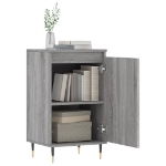 Credenze 2 pz Grigio Sonoma 40x35x70 cm in Legno Multistrato