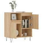 Credenza Rovere Sonoma 60x35x70 cm in Legno Multistrato