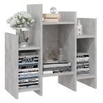 Credenza Grigio Cemento 60x26x60 cm in Legno Multistrato