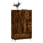 Credenza Rovere Fumo 69,5x31x115 cm in Legno Multistrato