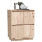 Credenza 60x34x75 cm in Legno Massello di Pino