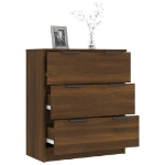 Credenza Rovere Marrone 60x30x70 cm in Legno Multistrato