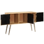 Credenza 120x30x75 cm Legno Massello di Mango