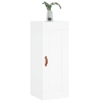 Mobile a Parete Bianco 34,5x34x90 cm in Legno Multistrato