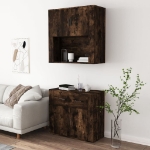 Credenza Rovere Fumo in Legno Multistrato