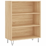 Credenza Rovere Sonoma 69,5x32,5x180 cm Legno Multistrato