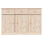 Credenza ALTA 112x35x73 cm in Legno Massello di Pino