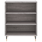 Credenza Grigio Sonoma 57x35x70 cm in Legno Multistrato