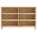 Credenza Rovere Sonoma 103,5x35x70 cm in Legno Multistrato