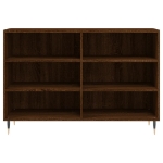 Credenza Rovere Marrone 103,5x35x70 cm in Legno Multistrato