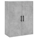 Mobili a Parete 2 pz Grigio Cemento 69,5x34x90 cm