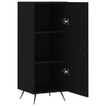 Credenza Nero 34,5x34x90 cm in Legno Multistrato