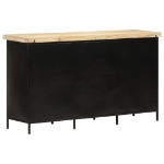 Credenza 140x38x76 cm in Legno di Mango Grezzo