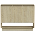 Credenza Rovere Sonoma 97x31x75 cm in Truciolato