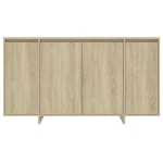 Credenza Rovere Sonoma 135x41x75 cm in Truciolato