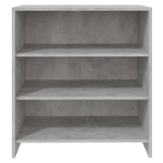 Credenza Grigio Cemento 70x40,5x75 cm in Truciolato