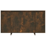 Credenza Rovere Fumo 135x41x75 cm in Truciolato