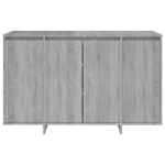 Credenza Grigio Sonoma 120x41x75 cm in Truciolato