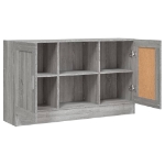 Credenza Grigio Sonoma 120x30,5x70 cm in Legno Multistrato