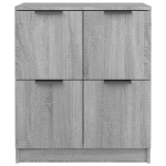 Credenza Grigio Sonoma 60x30x70 cm in Legno Multistrato