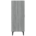 Credenza Grigio Sonoma 70x34x90 cm in Legno Multistrato