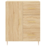 Credenza Rovere Sonoma 69,5x34x90 cm in Legno Multistrato