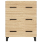 Credenza Rovere Sonoma 69,5x34x90 cm in Legno Multistrato