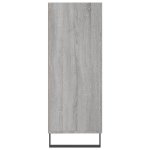 Scaffale Grigio Sonoma 69,5x32,5x90 cm in Legno Multistrato