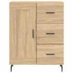 Credenza Rovere Sonoma 69,5x34x90 cm in Legno Multistrato