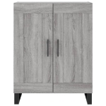 Credenza Grigio Sonoma 69,5x34x90 cm in Legno Multistrato