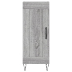 Credenza Grigio Sonoma 34,5x34x90 cm in Legno Multistrato