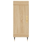 Credenza Rovere Sonoma 34,5x34x90 cm in Legno Multistrato