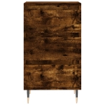 Credenza Rovere Fumo 40x35x70 cm in Legno Multistrato