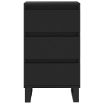 Credenza Nera 40x35x70 cm in Legno Multistrato