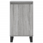 Credenza Grigio Sonoma 40x35x70 cm in Legno Multistrato