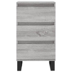 Credenza Grigio Sonoma 40x35x70 cm in Legno Multistrato