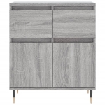 Credenza Grigio Sonoma 60x35x70 cm in Legno Multistrato