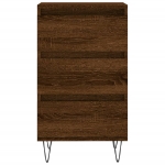 Credenza Rovere Marrone 40x35x70 cm in Legno Multistrato