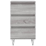 Credenza Grigio Sonoma 40x35x70 cm in Legno Multistrato