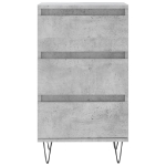 Credenza Grigio Cemento 40x35x70 cm in Legno Multistrato