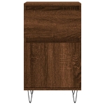 Credenza Rovere Marrone 40x35x70 cm in Legno Multistrato