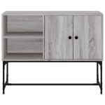 Credenza Grigio Sonoma 100x40x79,5 cm in Legno Multistrato